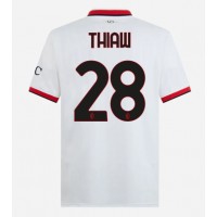 Camisa de Futebol AC Milan Malick Thiaw #28 Equipamento Secundário 2024-25 Manga Curta